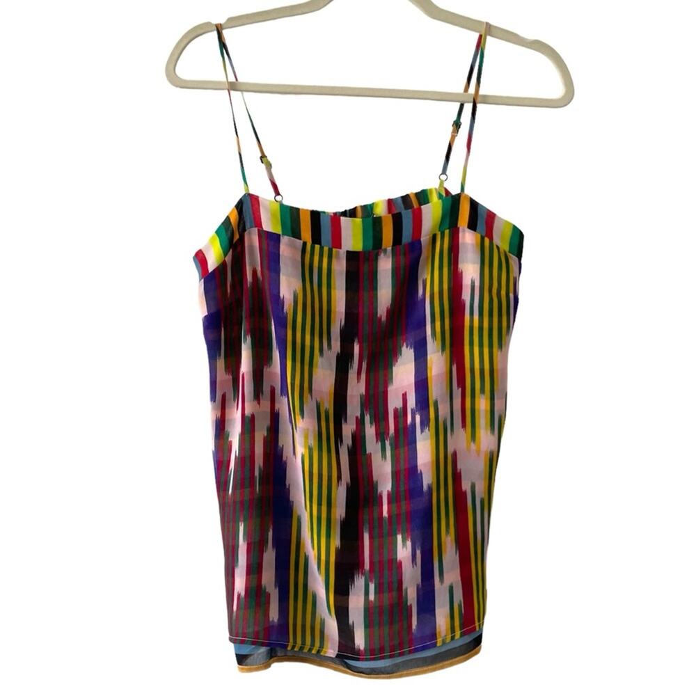 Maison Scotch Scotch & Soda Sleeveless Blouse Size 8 Multicolor stripes